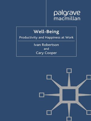 cover image of Well-being